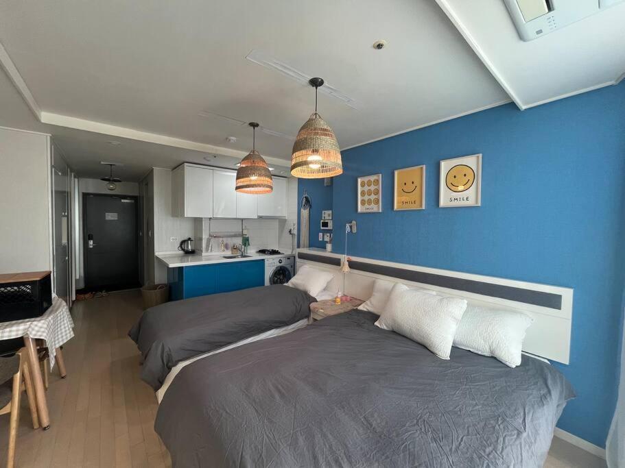 Haeundae Beach Stay #2Min Walk #2Beds Ciudad Metropolitana de Ciudad Metropolitana de Busan Exterior foto